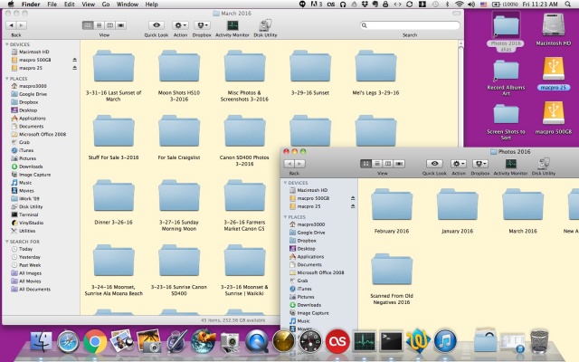 Mac OSX folders
